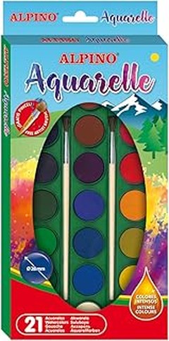 ** Accesorios necesarios para disfrutar de la pintura con acuarelas infantiles