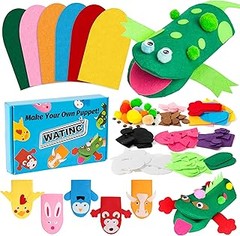 Actividades educativas para desarrollar con kits de manualidades de marionetas