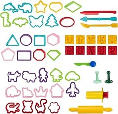 Utensilios alternativos a los cortadores de plastilina para niños