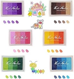 Alternativas ideales a los tampones de tinta lavable para manualidades infantiles