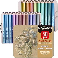 Crea increíbles tarjetas y manualidades con lápices de colores metalizados