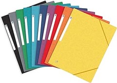 Organiza tus materiales de manualidades infantiles en carpetas