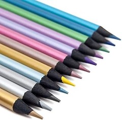 Lápices de colores metalizados frente a lápices tradicionales: ¿Cuál elegir?