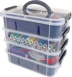 Las mejores opciones para comprar cajas con compartimentos para manualidades infantiles