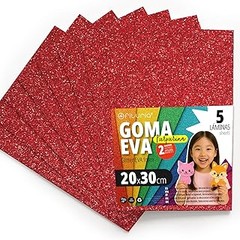 ¿Dónde comprar goma eva con purpurina al mejor precio?