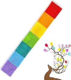 ¿Cuáles son las mejores marcas de tampones de tinta de colores infantiles?