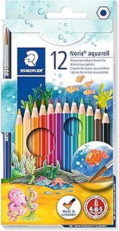 Los mejores lápices de colores acuarelables para niños