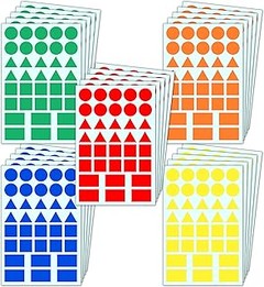 Las mejores pegatinas de formas infantiles para tus tareas escolares