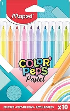 Comparativa de los mejores rotuladores pastel para uso escolar