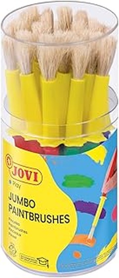 Problemas frecuentes al usar pinceles jumbo infantiles