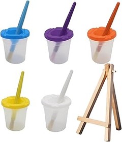 Vasos limpiapinceles infantiles