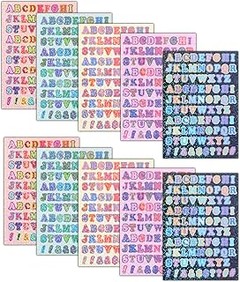 Pegatinas de letras infantiles