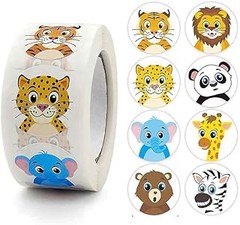 Rollos de pegatinas infantiles
