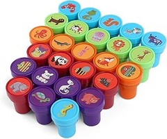Sellos para decorar cartulina infantil