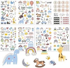 Descubre los tipos de pegatinas para decorar cuadernos infantiles