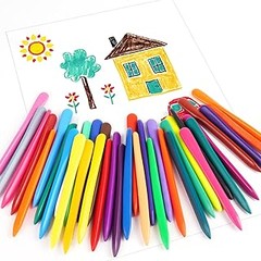 Descubre actividades creativas con ceras triangulares para manualidades