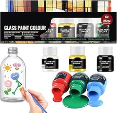 Beneficios de usar pinturas para cristal en manualidades con niños