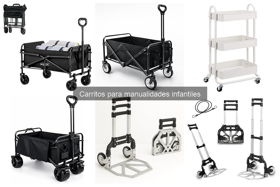 Accesorios imprescindibles para carritos de manualidades infantiles