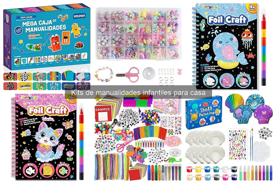 Actividades Creativas con Kits de Manualidades Infantiles