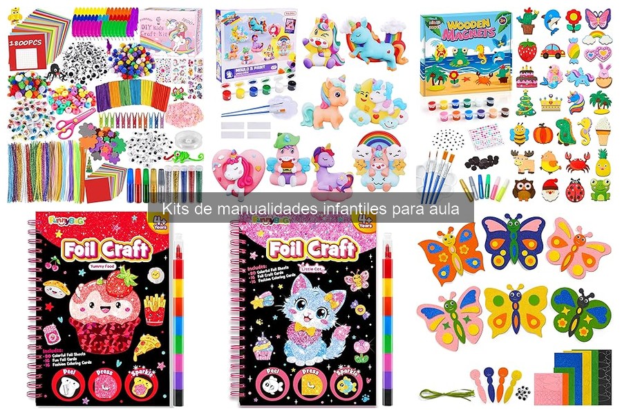 Actividades manuales por edad: Kits de manualidades infantiles