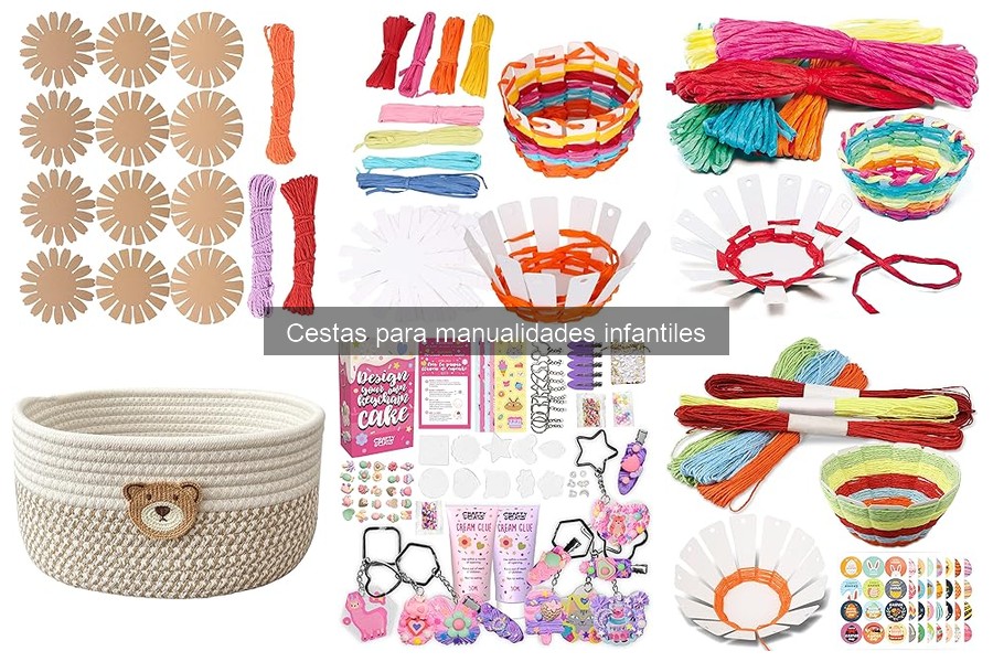 Alternativas a Cestas para Manualidades Infantiles: Otras Opciones