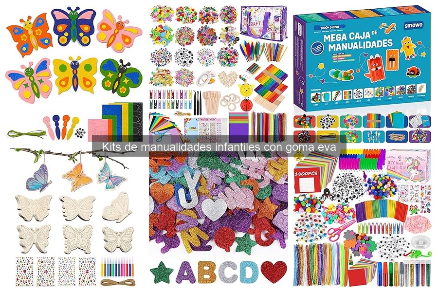 Alternativas a Kits de Manualidades de Goma Eva