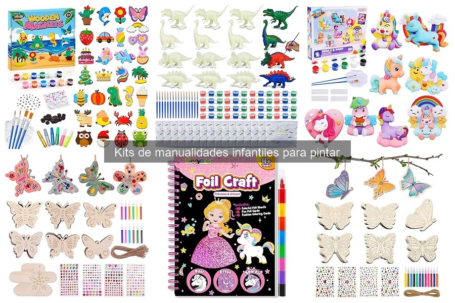 Alternativas a Kits de Manualidades Infantiles para Pintar