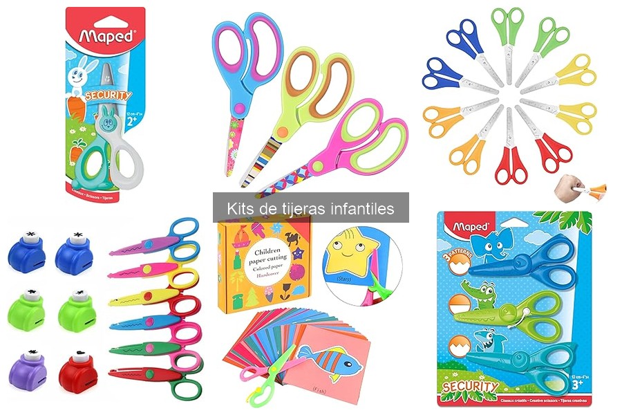 Alternativas a Kits de Tijeras Infantiles para Manualidades