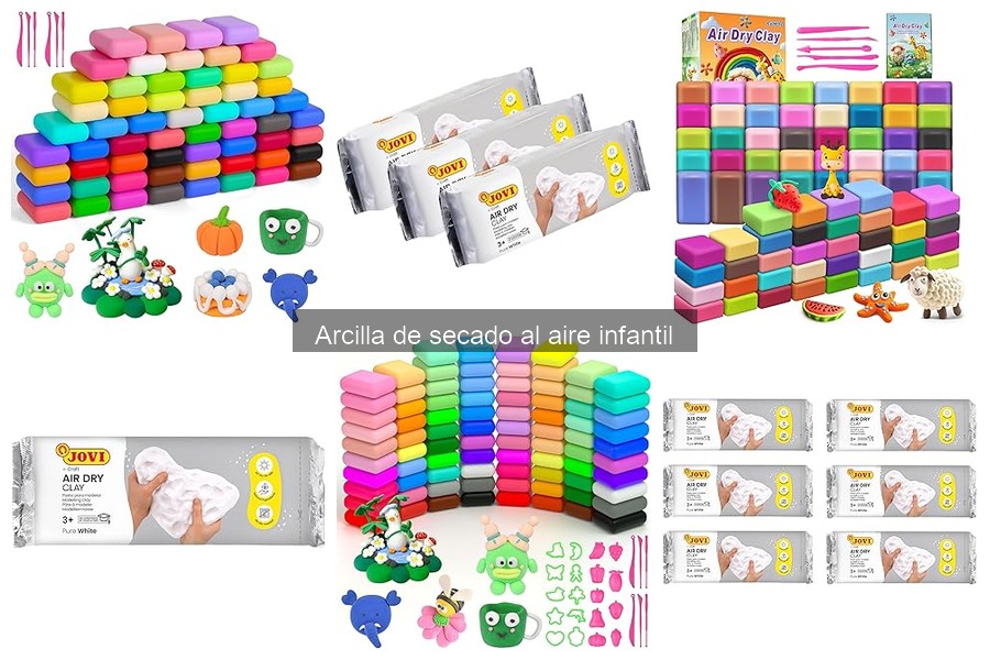Alternativas a la Arcilla de Secado al Aire para Niños