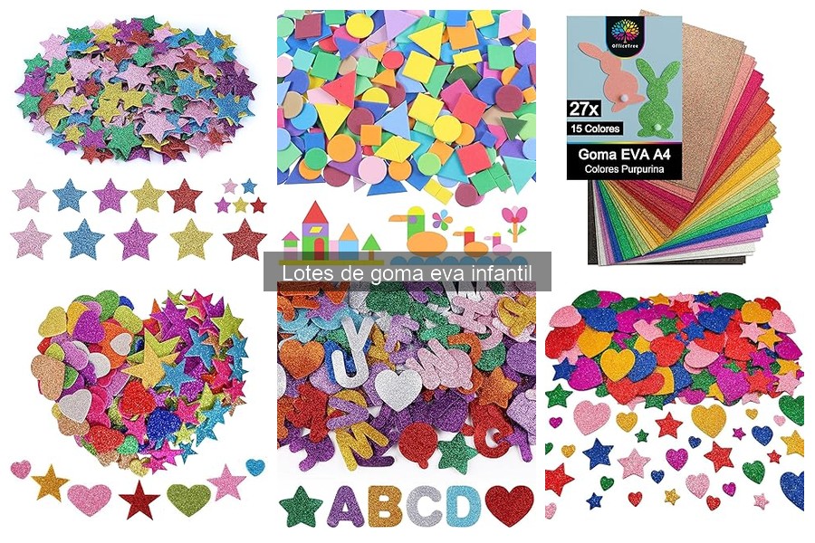 Alternativas a la goma eva para manualidades infantiles