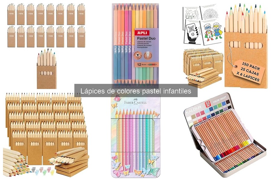 Alternativas a Lápices de Colores Pastel para Manualidades