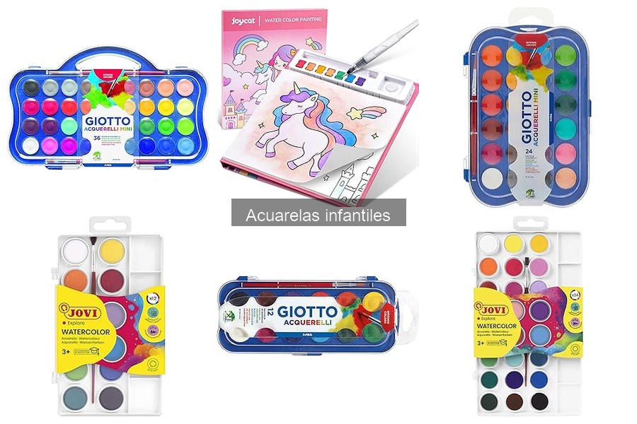 Alternativas a las acuarelas para manualidades infantiles