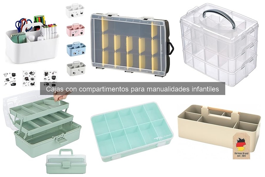 Alternativas a las Cajas con Compartimentos para Manualidades