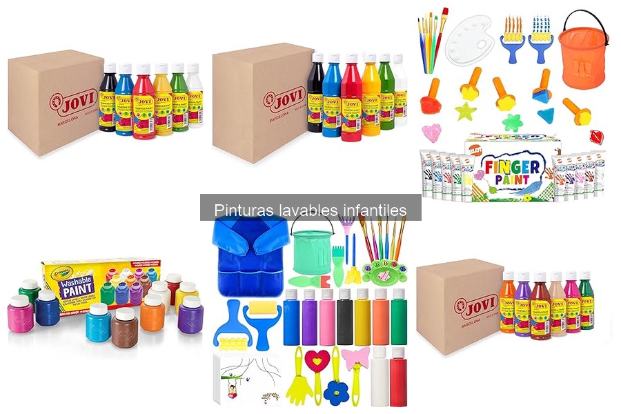 Alternativas a las Pinturas Lavables para Niños: Guía Completa