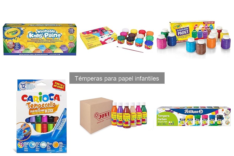Alternativas a las Témperas para Manualidades Infantiles