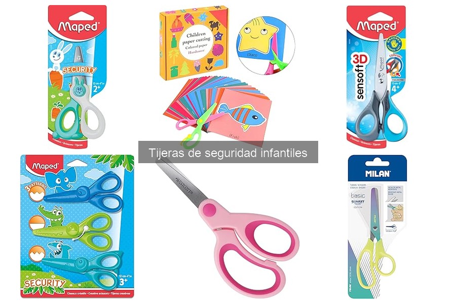 Alternativas a las tijeras de seguridad para niños