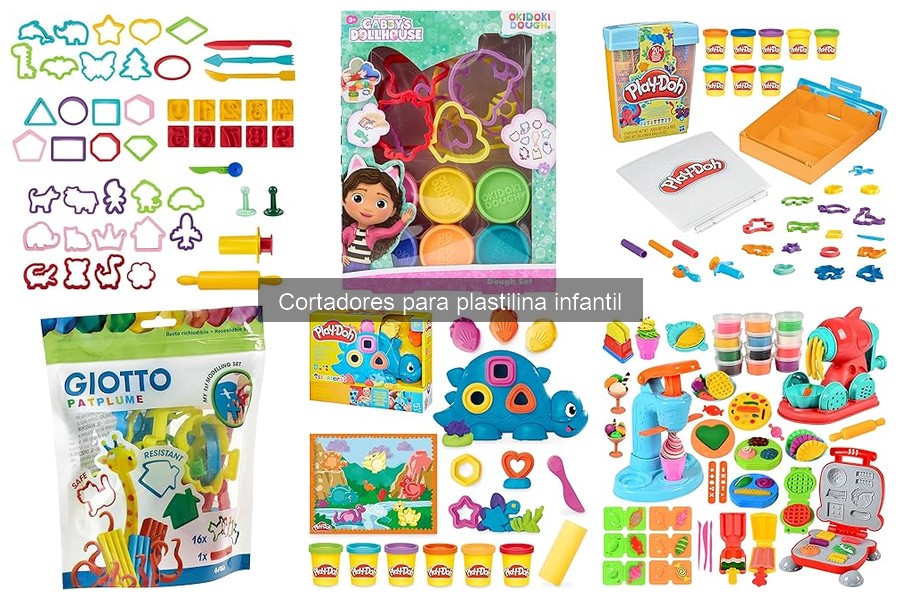 Alternativas a los cortadores para plastilina infantil