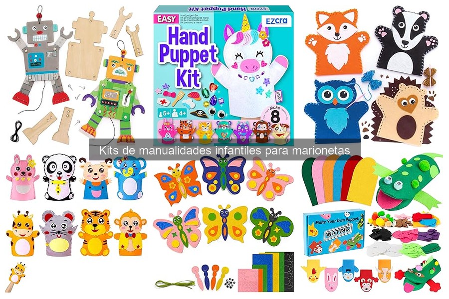Alternativas a los kits de manualidades para marionetas