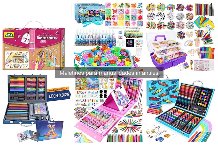 Alternativas a maletines de manualidades para niños
