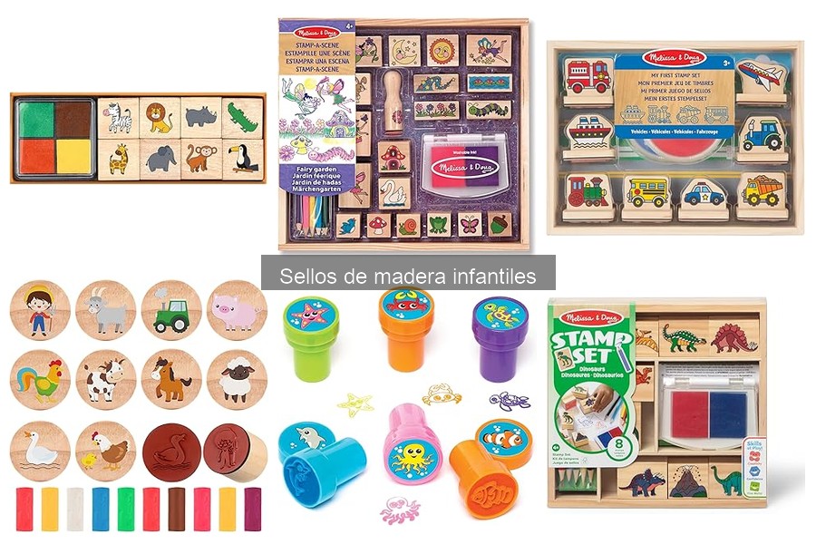 Alternativas a Sellos de Madera: Opciones Económicas para Niños