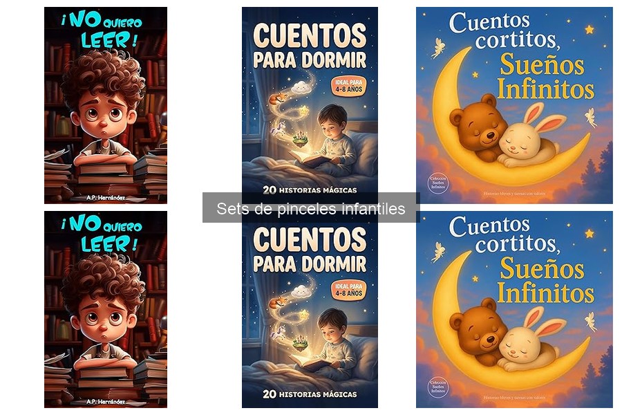 Alternativas a sets de pinceles para manualidades infantiles