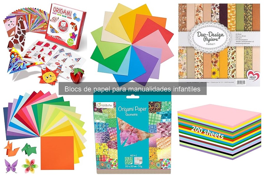 Alternativas al bloc de papel para manualidades infantiles