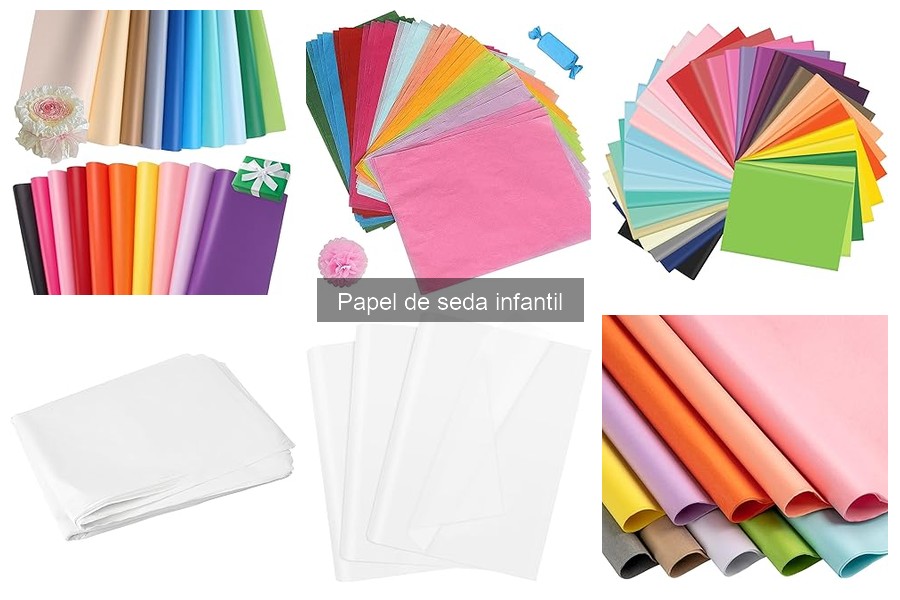 Alternativas al papel de seda infantil para manualidades