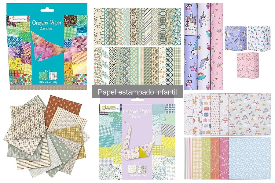Alternativas al papel estampado infantil para manualidades