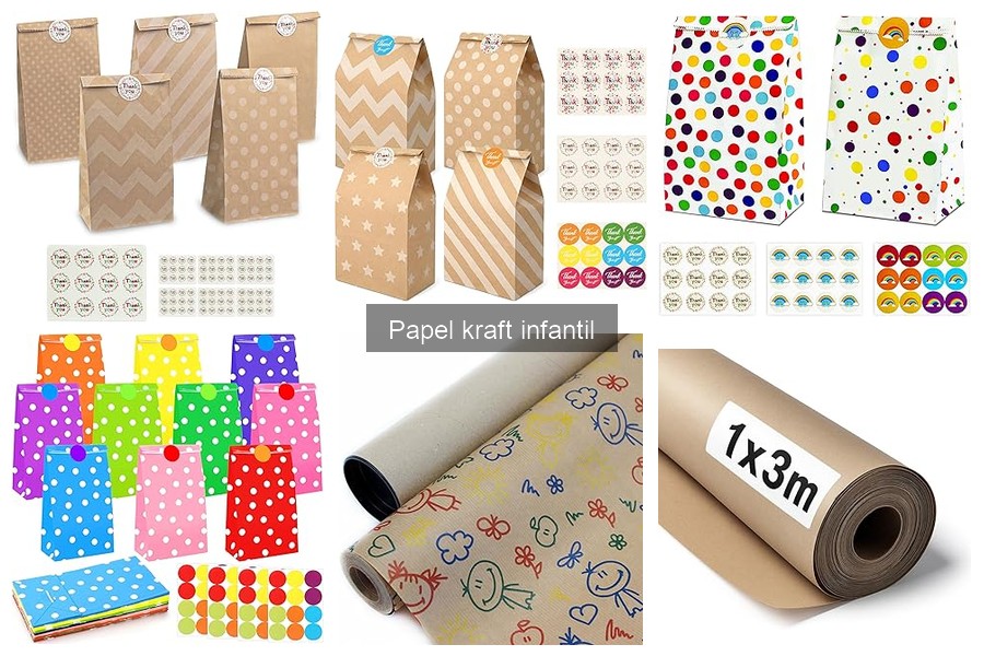 Alternativas al papel kraft en manualidades infantiles