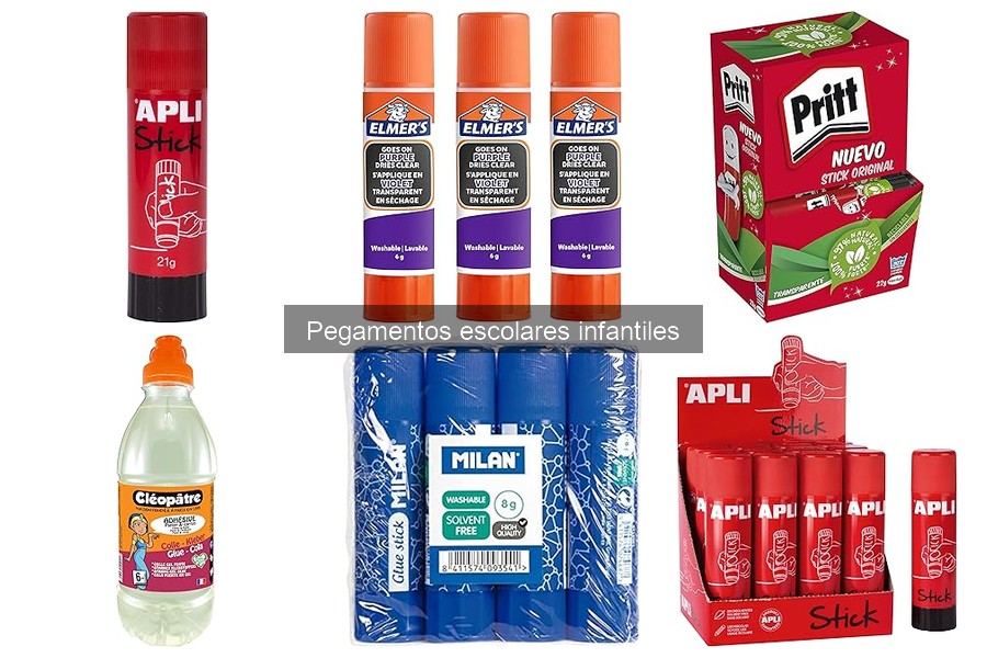 Alternativas al pegamento para manualidades infantiles