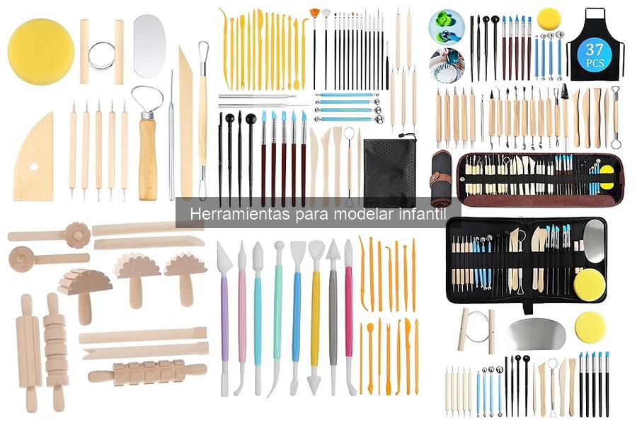 Alternativas creativas a herramientas de modelar infantiles