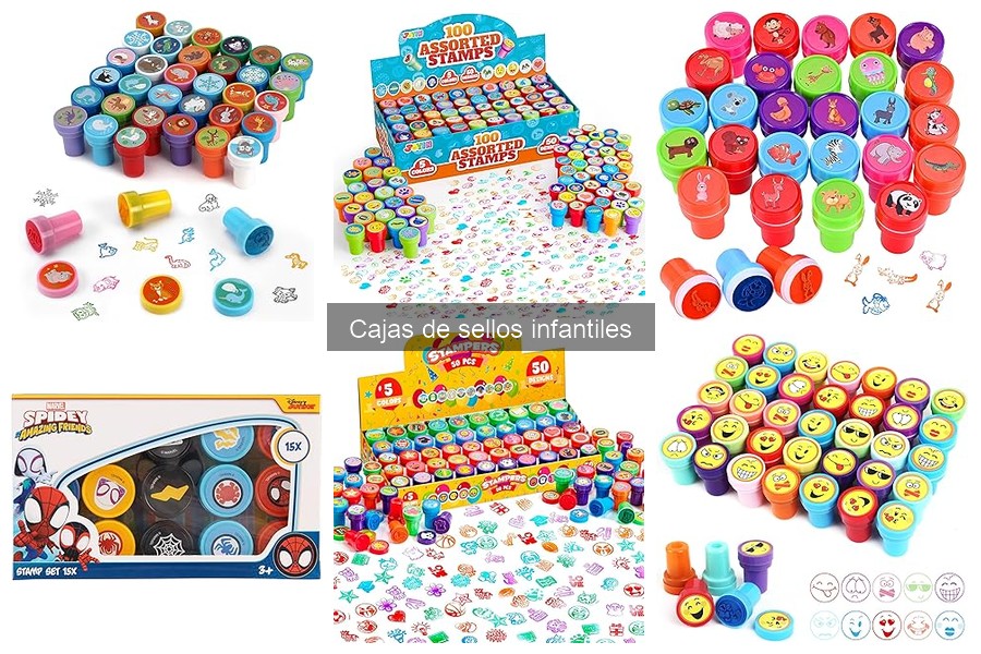 Alternativas creativas a las cajas de sellos infantiles