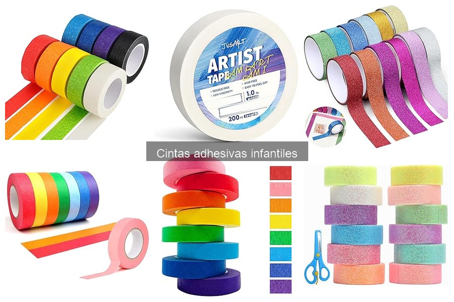 Alternativas Creativas a las Cintas Adhesivas para Niños