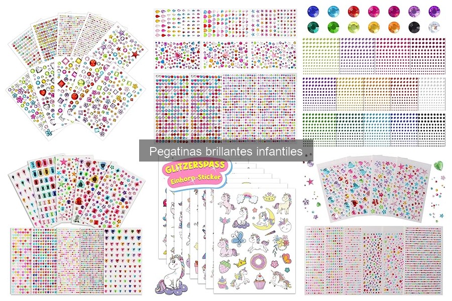 Alternativas creativas a las pegatinas brillantes infantiles